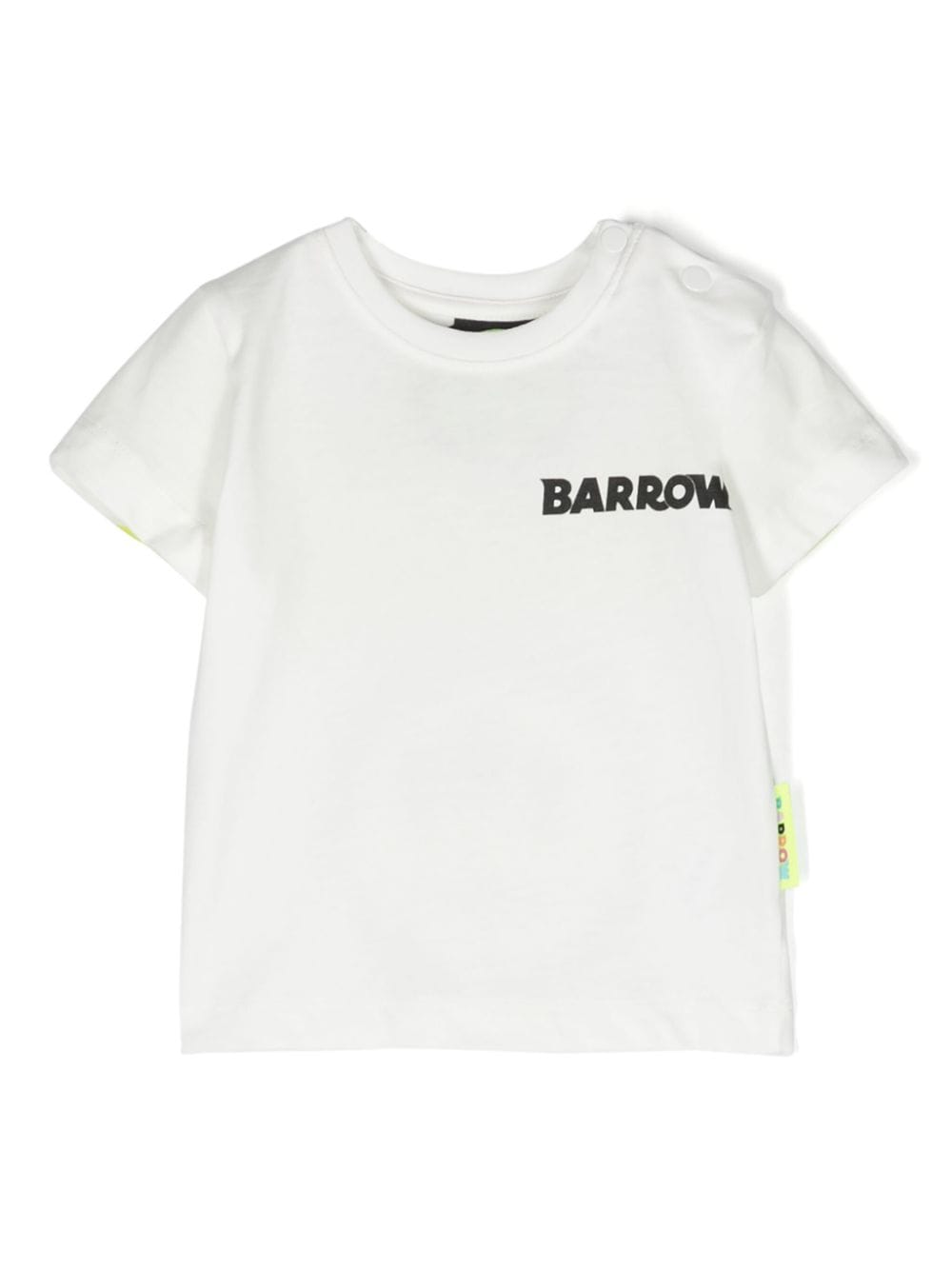 Barrow kids logo-print cotton T-shirt - White von Barrow kids