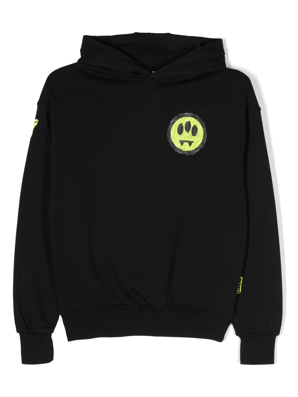 Barrow kids logo-print cotton hoodie - Black von Barrow kids