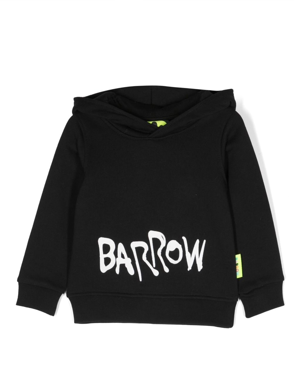 Barrow kids logo-print cotton hoodie - Black von Barrow kids