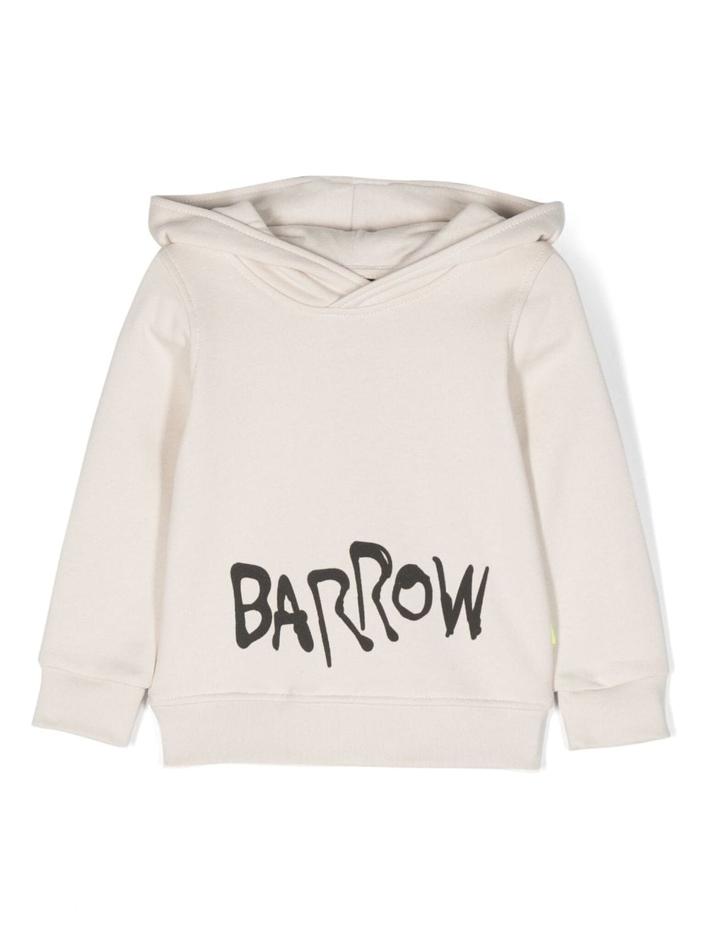 Barrow kids logo-print cotton hoodie - Neutrals von Barrow kids