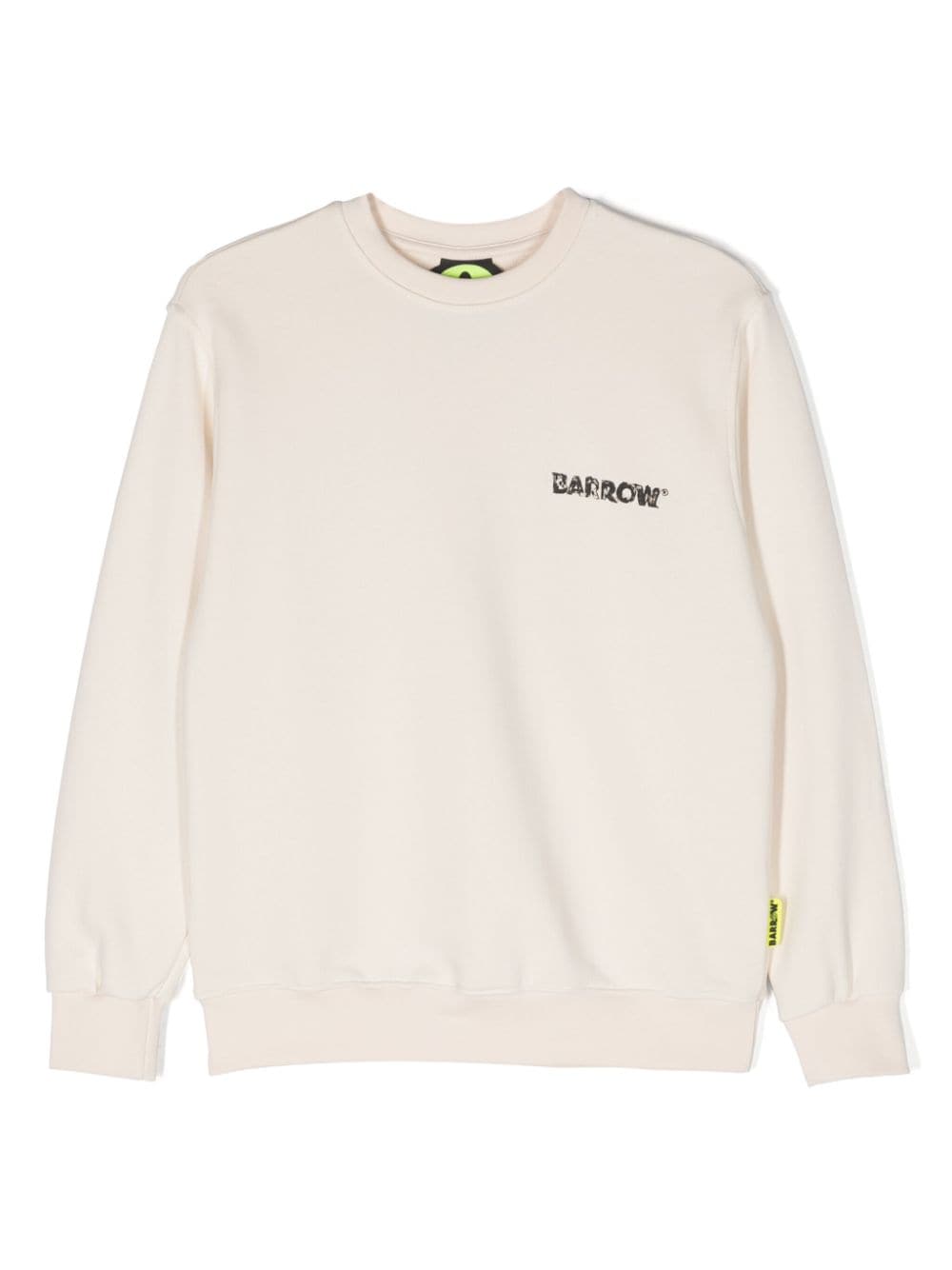 Barrow kids logo-print cotton sweatshirt - Neutrals von Barrow kids