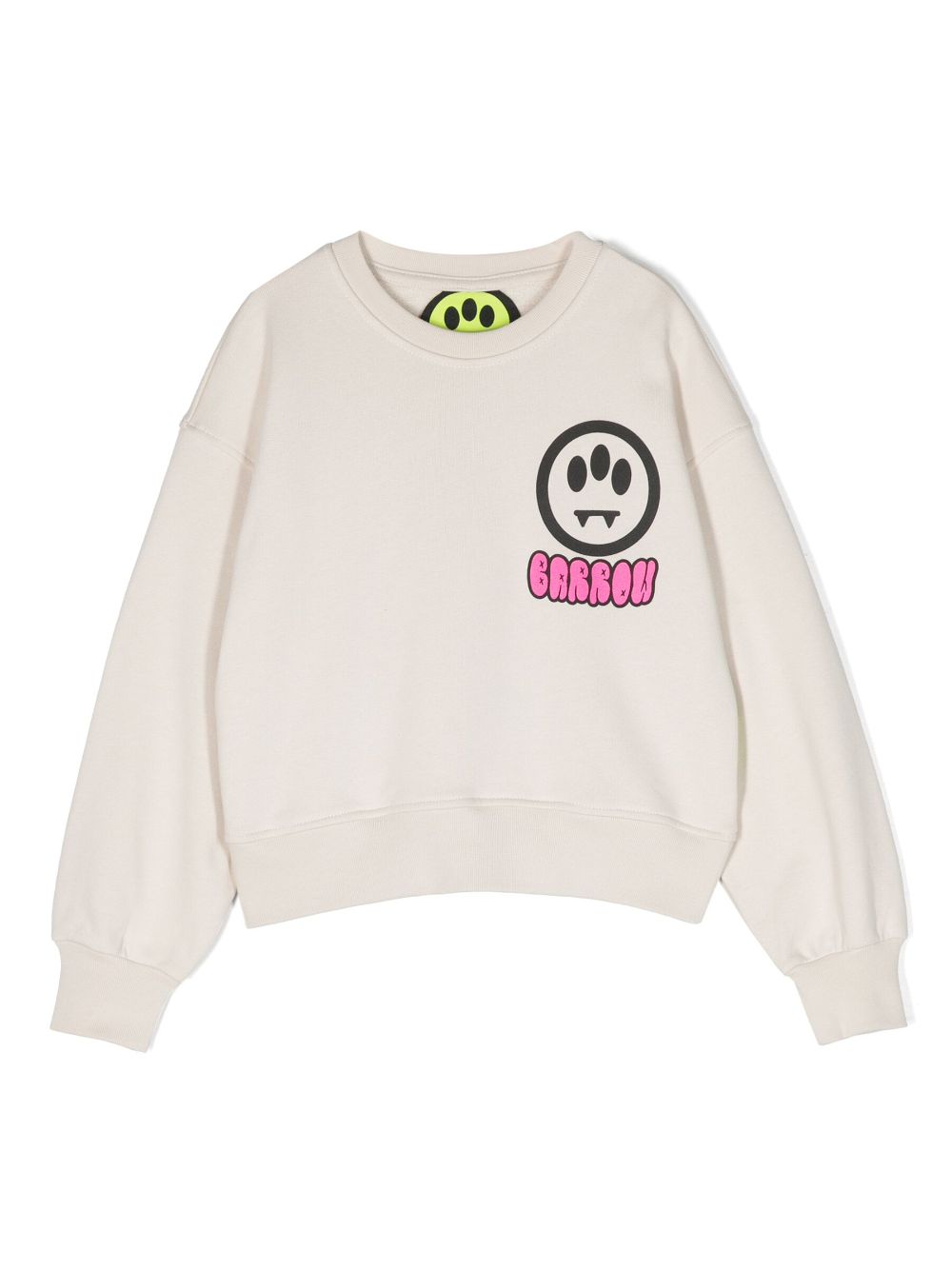 Barrow kids logo-print cotton sweatshirt - Neutrals von Barrow kids