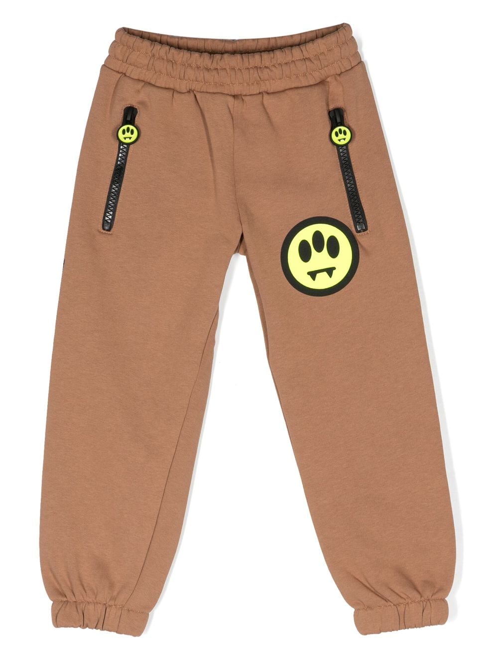 Barrow kids logo-print cotton track pants - Brown von Barrow kids