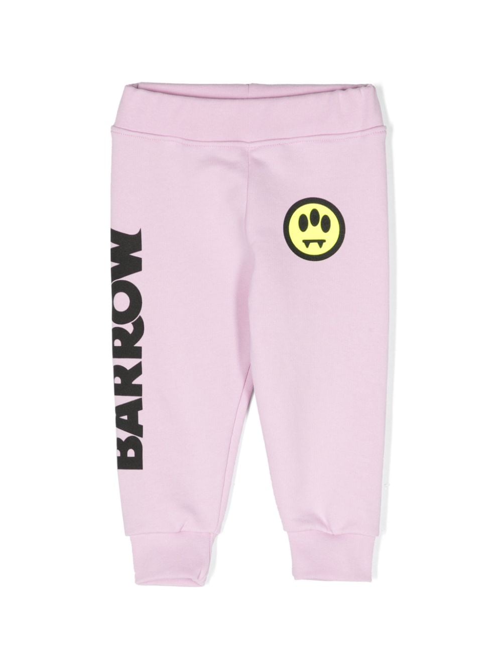 Barrow kids logo-print cotton track trousers - Pink von Barrow kids