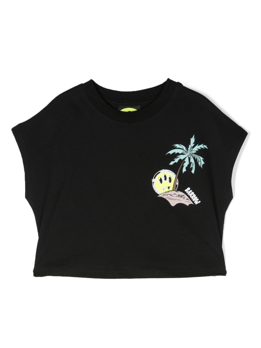 Barrow kids logo-print cotton vest - Black von Barrow kids