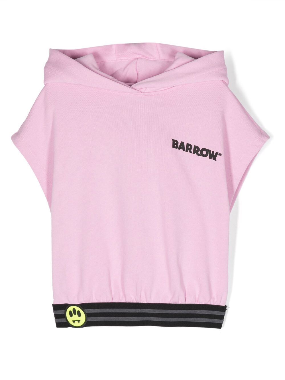 Barrow kids logo-print hoodie - Pink von Barrow kids