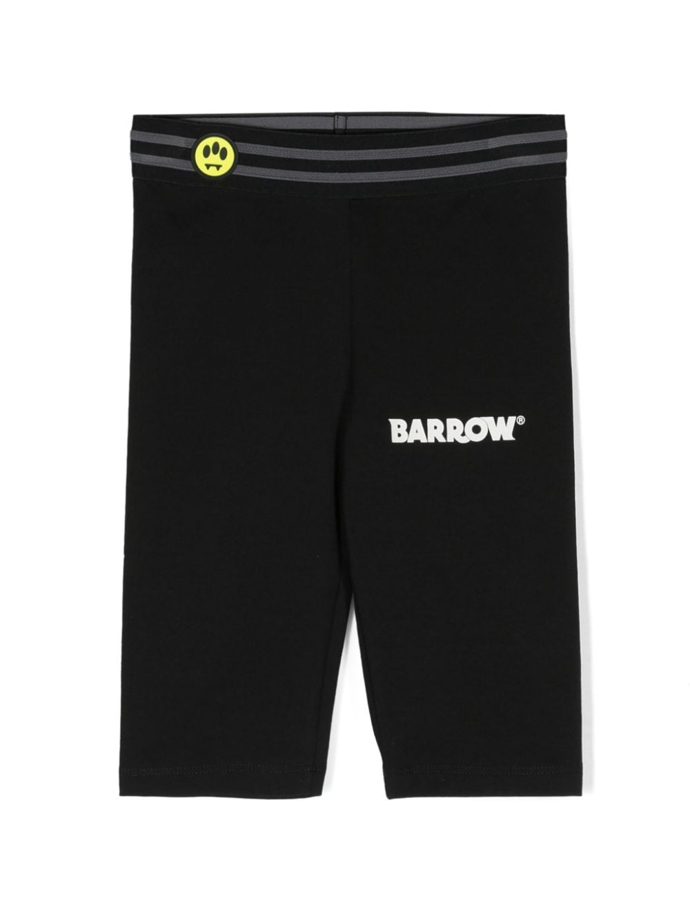 Barrow kids logo-print jersey cycling shorts - Black von Barrow kids