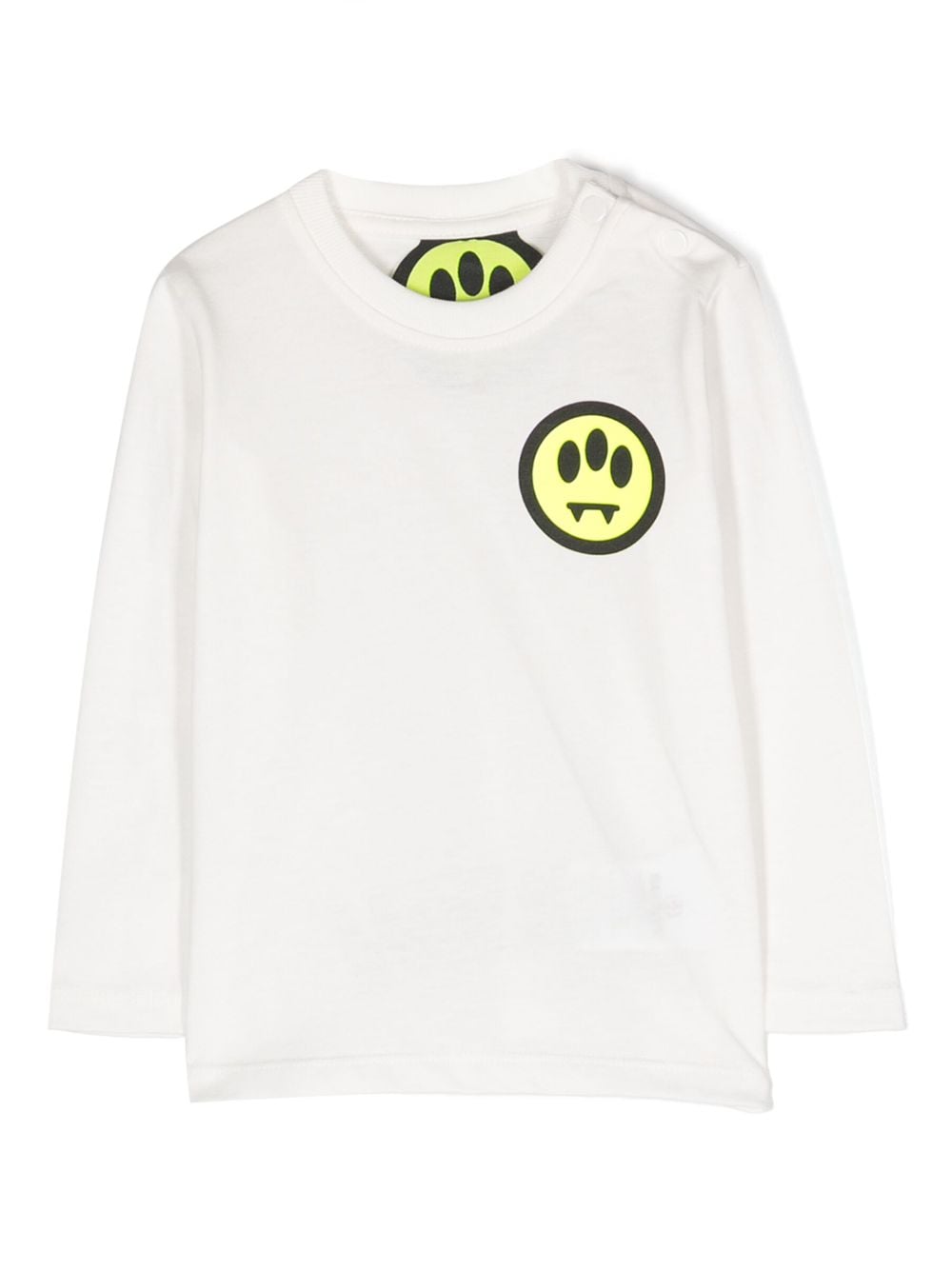 Barrow kids logo-print long-sleeve T-shirt - White von Barrow kids