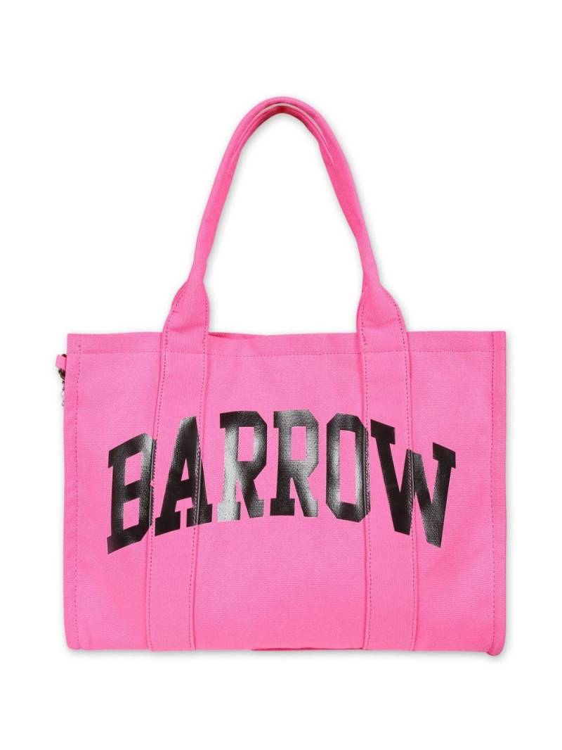 Barrow kids logo-print tote bag - Pink von Barrow kids