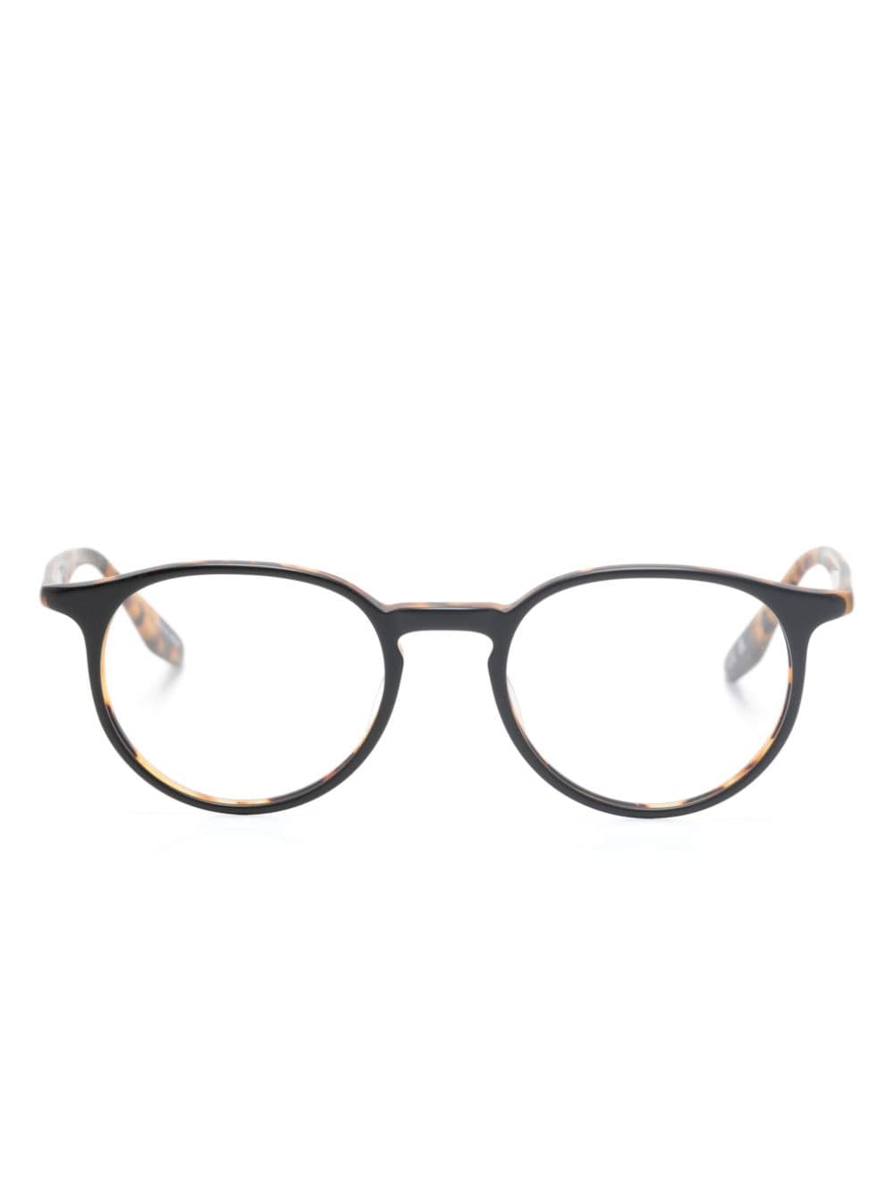 Barton Perreira Norton round-frame glasses - Brown