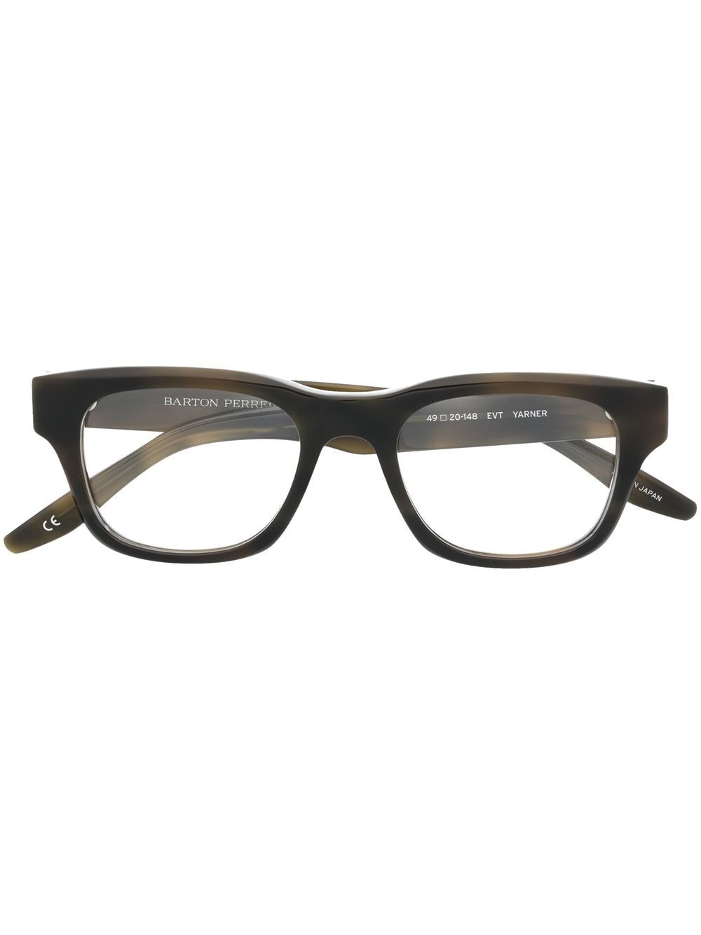 Barton Perreira Yarner rectangular-frame glasses - Green von Barton Perreira