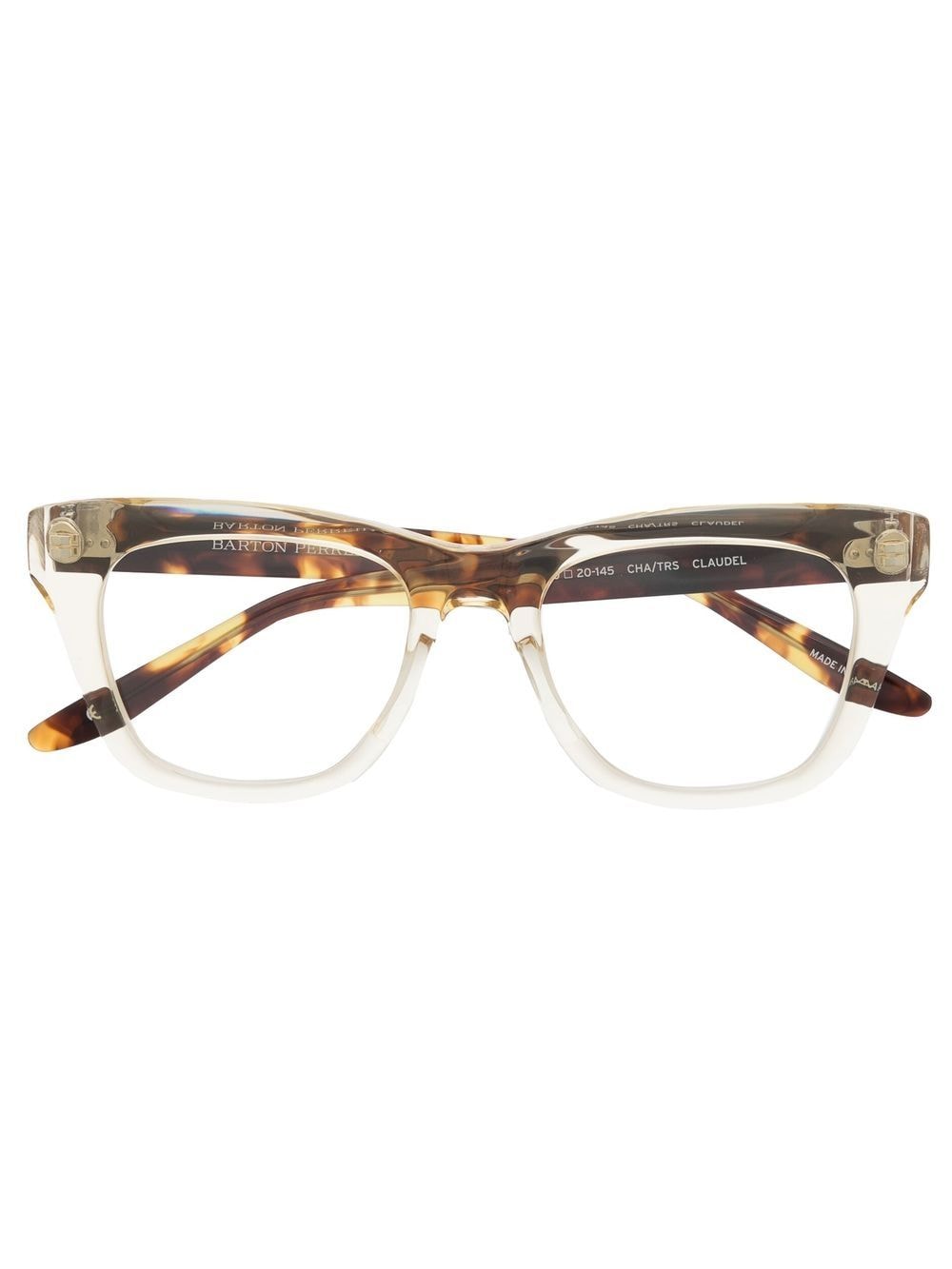 Barton Perreira transparent round-frame glasses - White von Barton Perreira