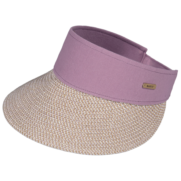 Barts - Women's Vesder Visor - Hut Gr One Size beige;beige/blau;beige/rot;beige/schwarz;rosa von Barts