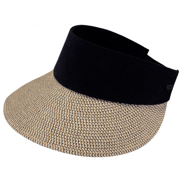Barts - Women's Vesder Visor - Hut Gr One Size beige/schwarz von Barts