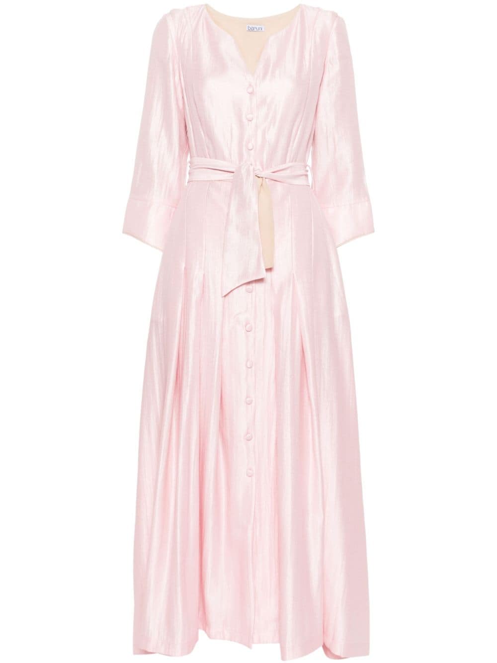 Baruni Cosmos belted maxi dress - Pink von Baruni