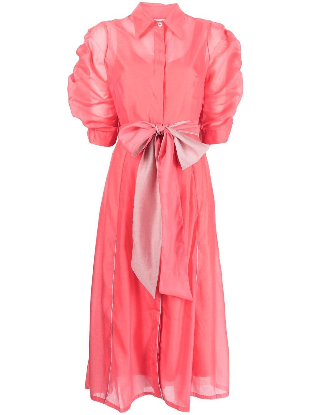 Baruni Tena belted dress - Pink von Baruni