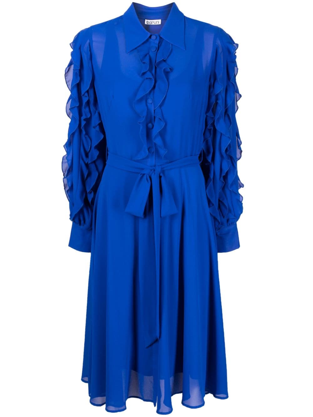 Baruni Theresa midi shirt dress - Blue von Baruni