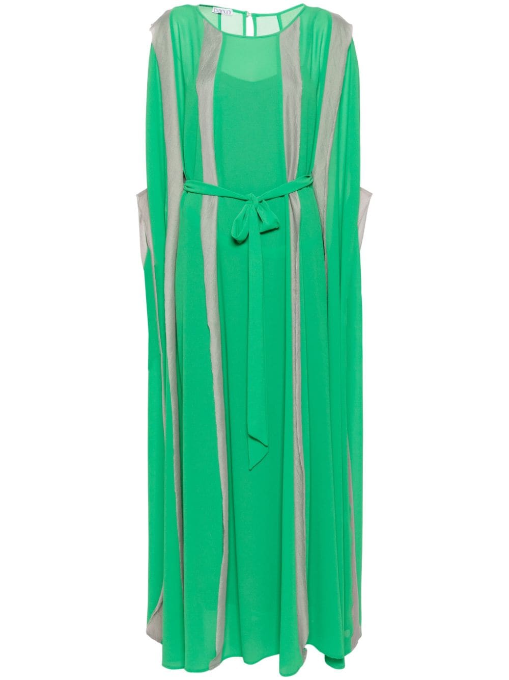 Baruni Tuberose belted maxi kaftan - Green von Baruni