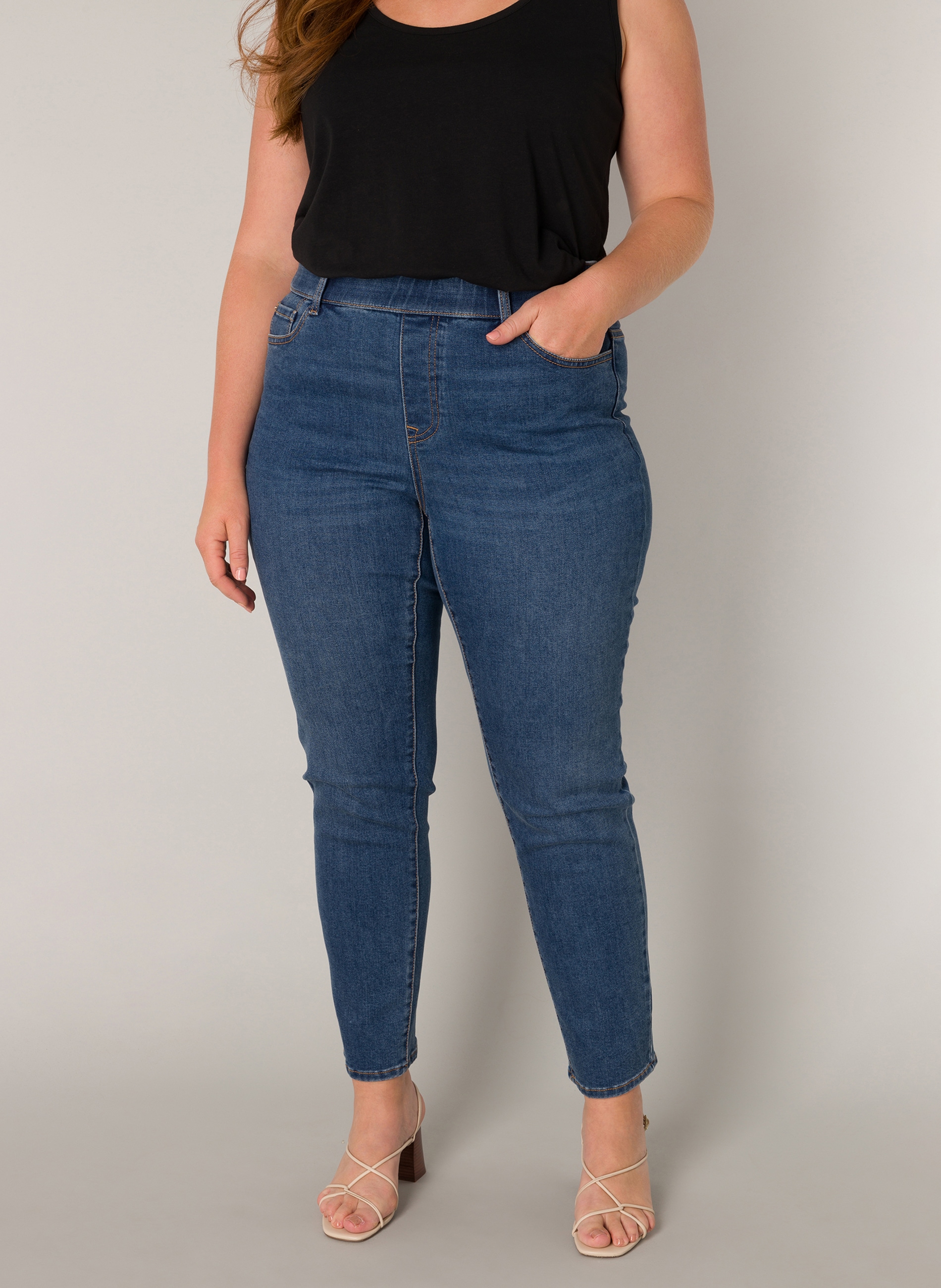 Base Level Curvy Jeggings, in grossen Grössen Base Level Curvy Jeggings, in grossen Grössen von Base Level Curvy