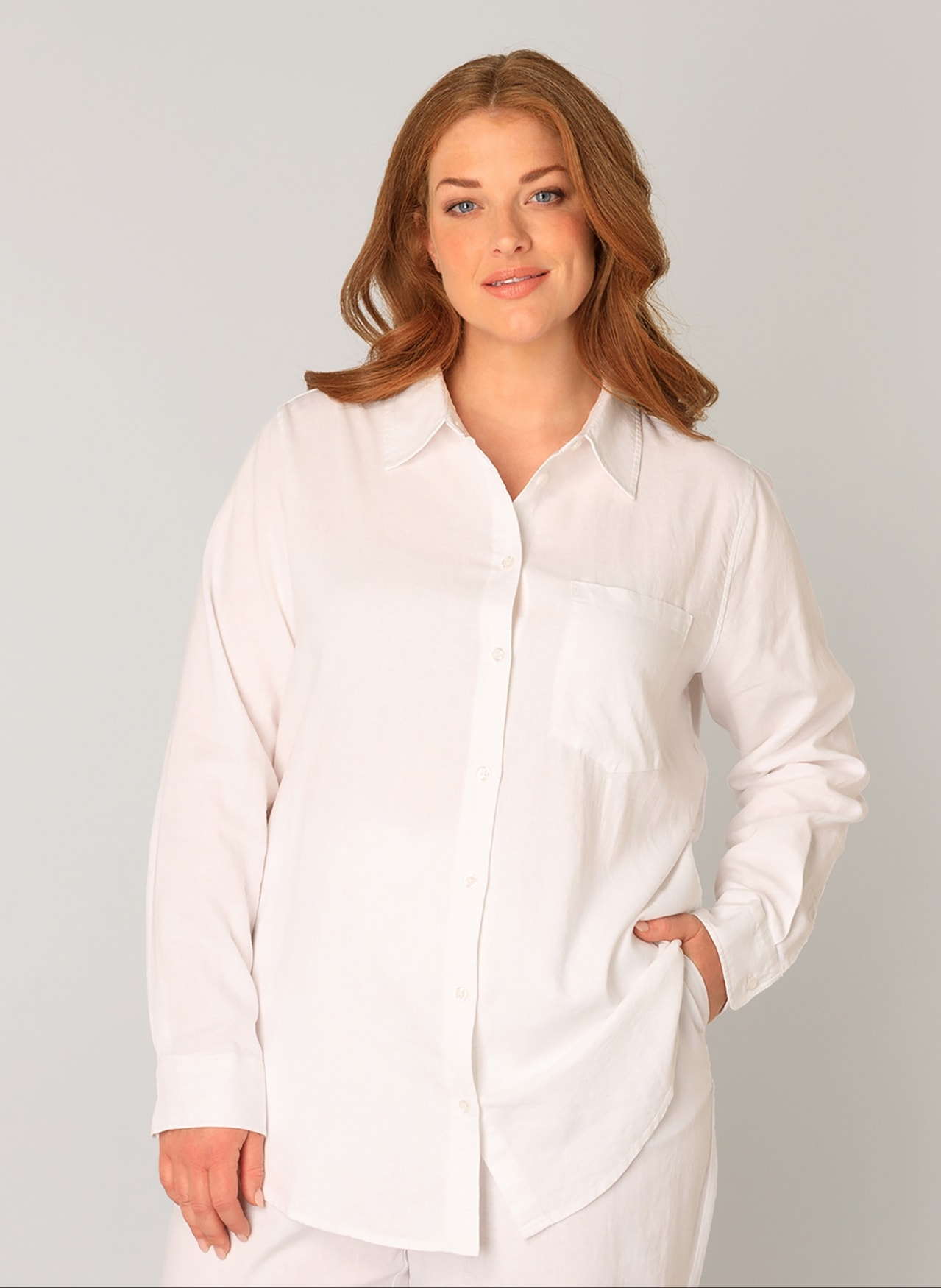 Base Level Curvy Langarmbluse »Yaella« Base Level Curvy Langarmbluse »Yaella« von Base Level Curvy