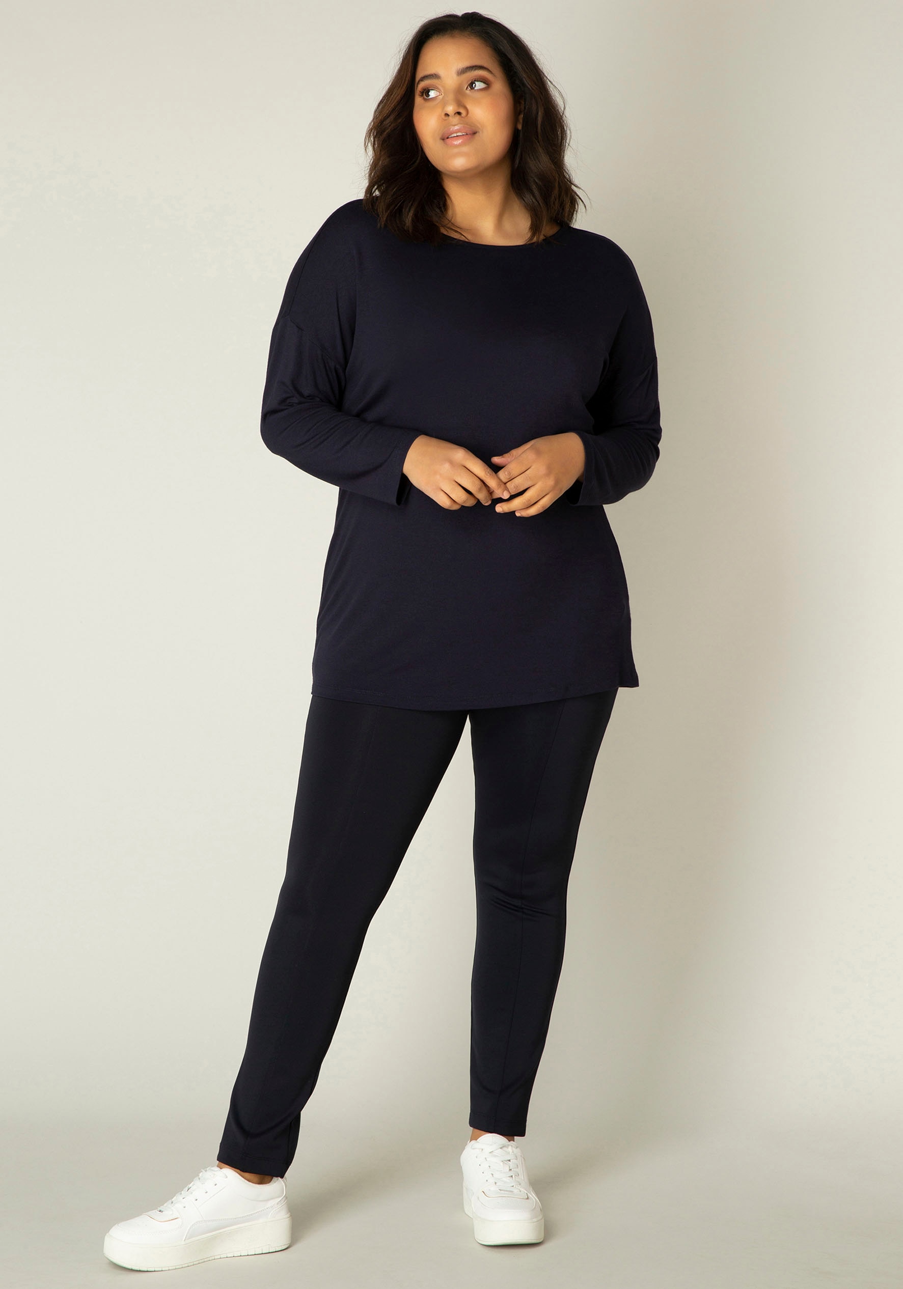 Base Level Curvy Langarmshirt »Adele« von Base Level Curvy