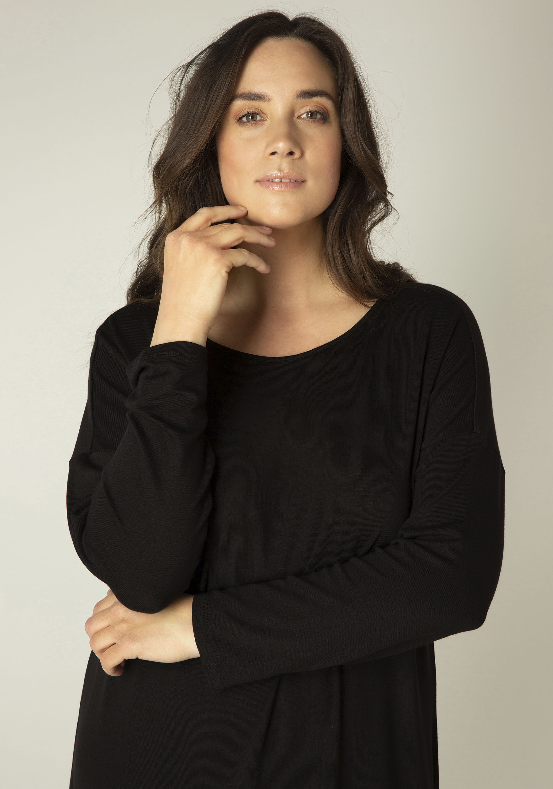 Base Level Curvy Langarmshirt »Adele« von Base Level Curvy