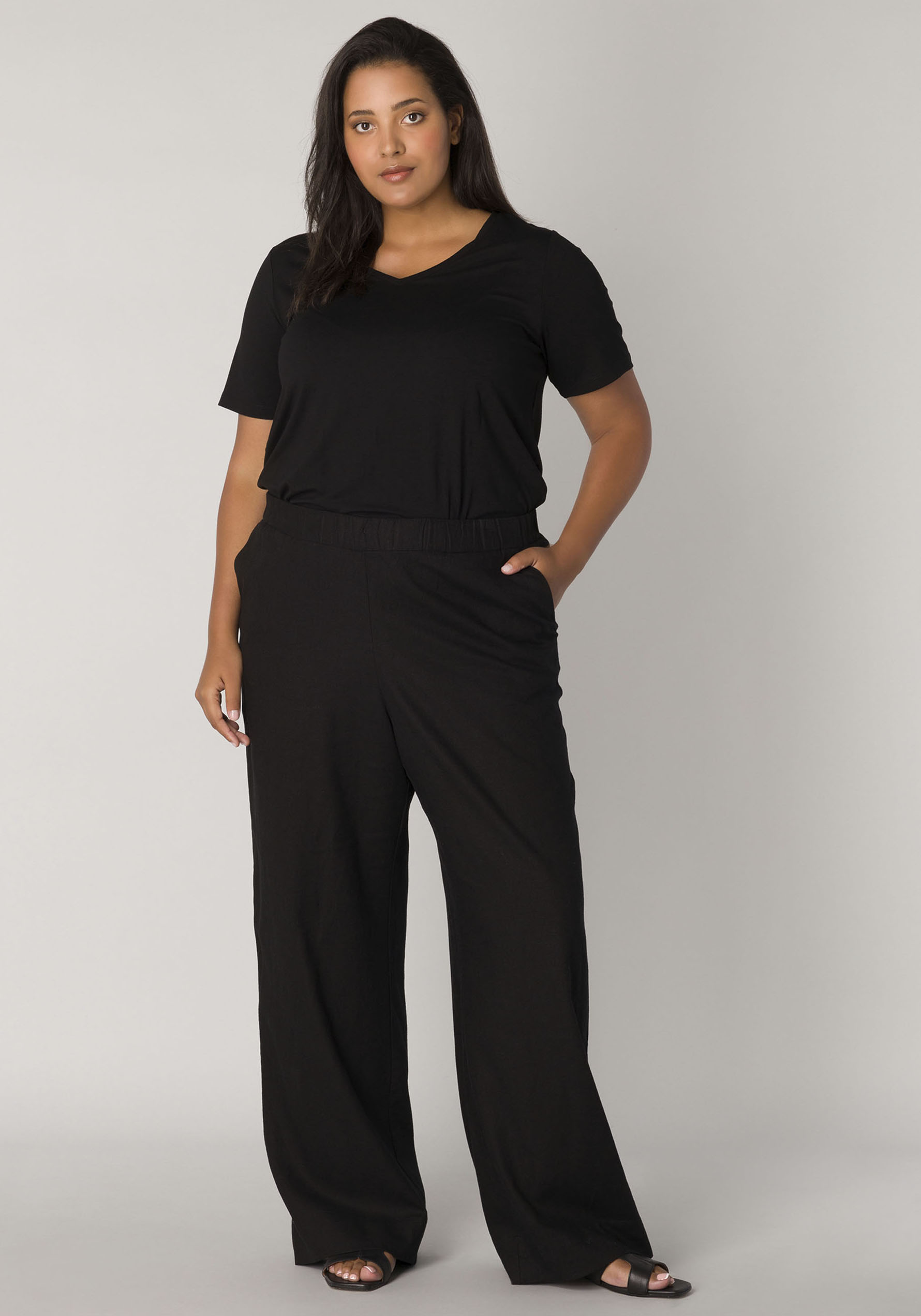 Base Level Curvy Leinenhose »Yula« Base Level Curvy Leinenhose »Yula« von Base Level Curvy