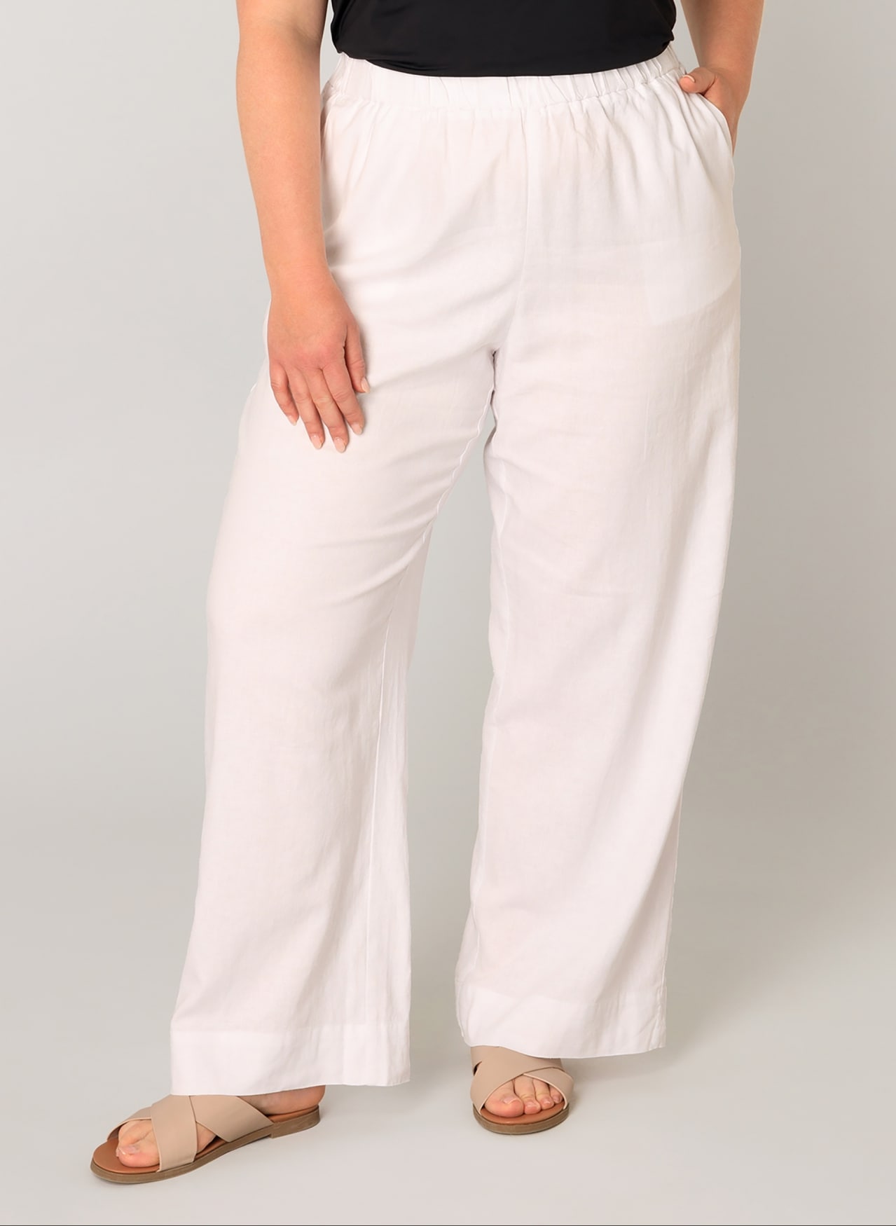 Base Level Curvy Leinenhose »Yula« Base Level Curvy Leinenhose »Yula« von Base Level Curvy