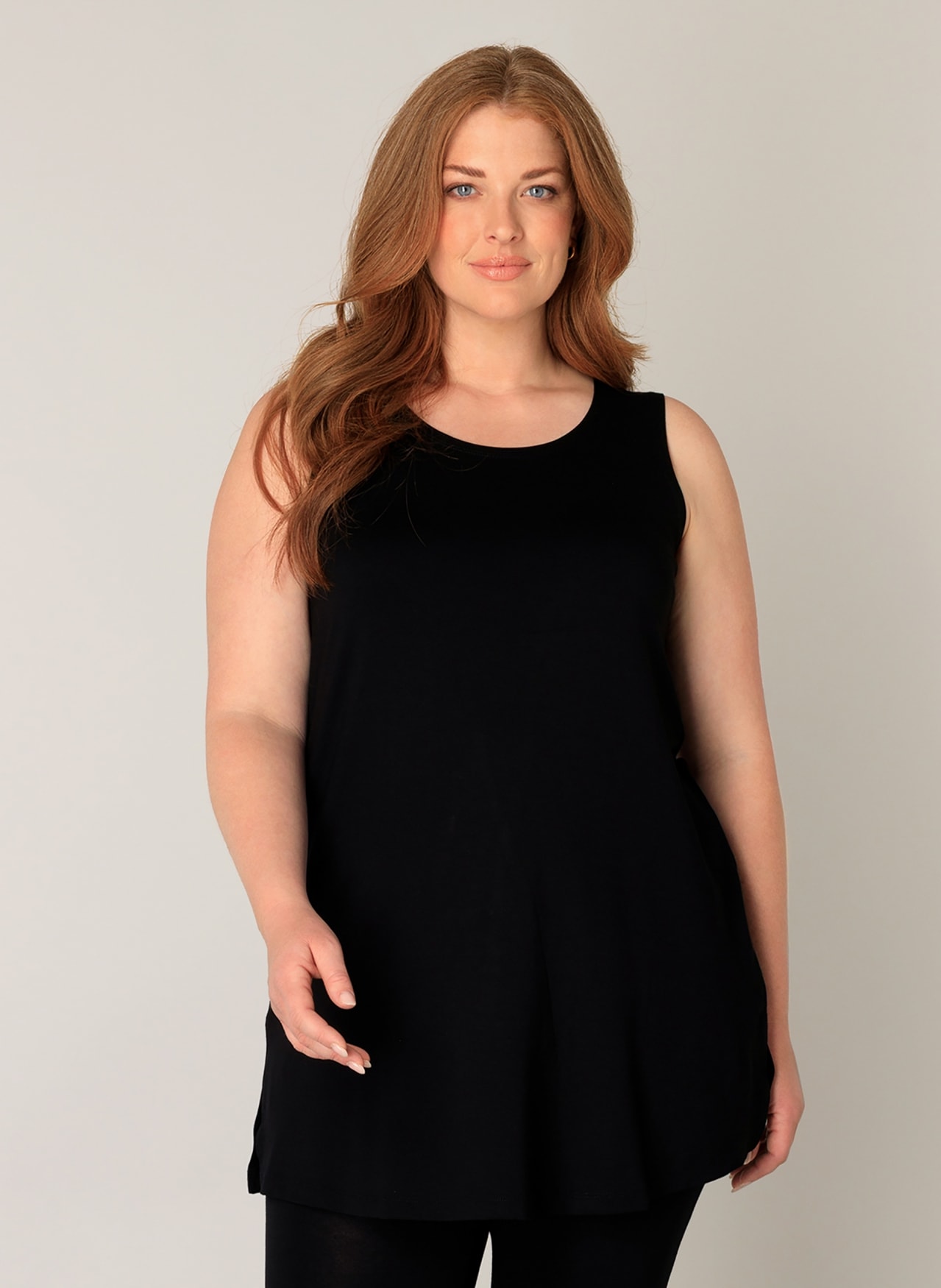 Base Level Curvy Longshirt »Abbigale«, Leicht ausgestellte A-Form von Base Level Curvy