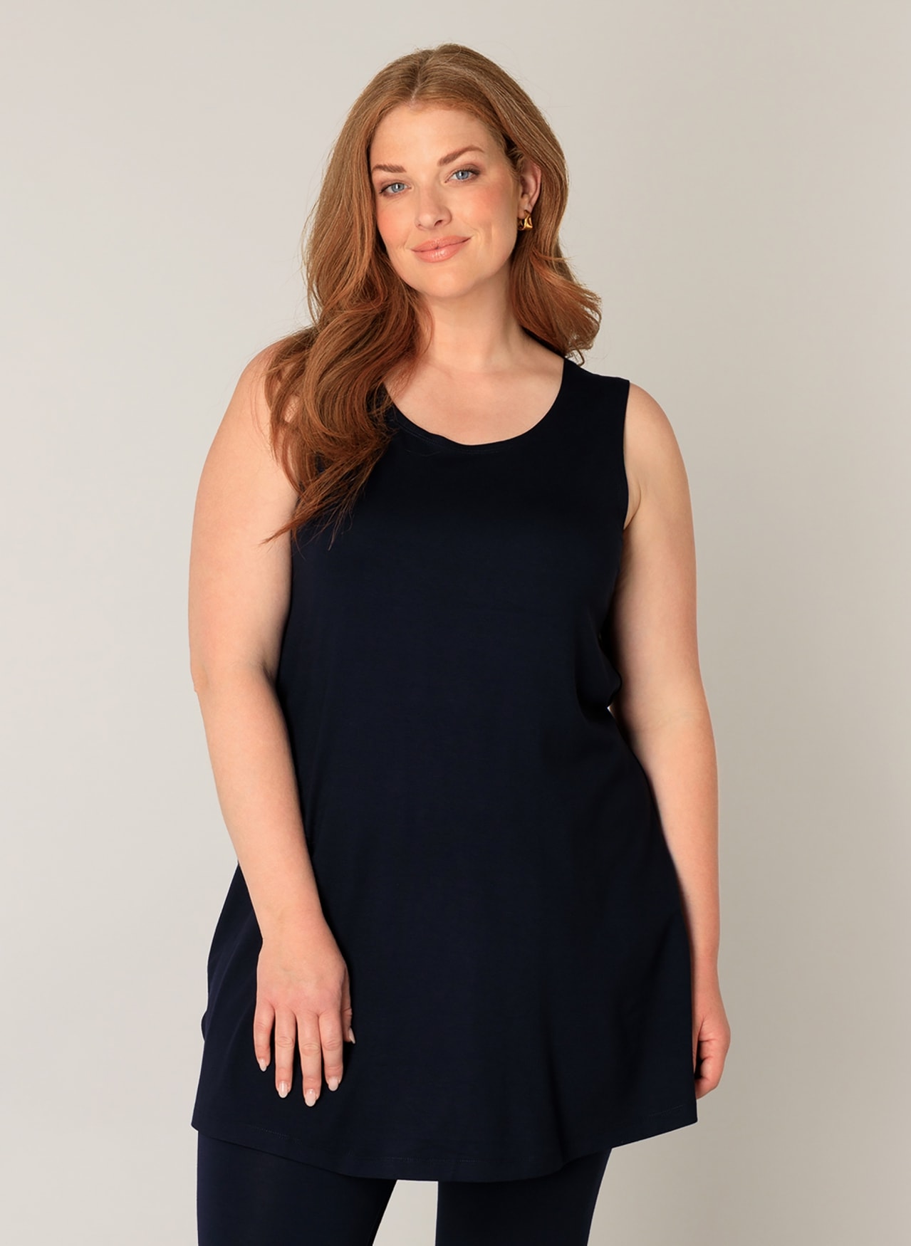 Base Level Curvy Longshirt »Abbigale«, Leicht ausgestellte A-Form von Base Level Curvy