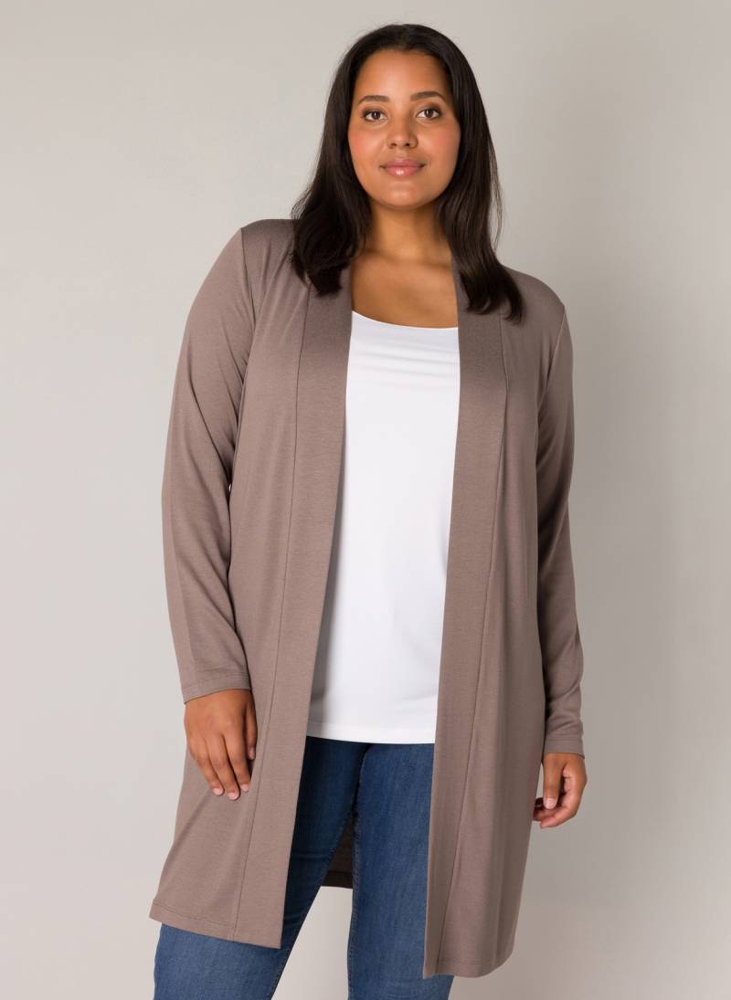 Base Level Curvy Strickjacke, in melierter Optik von Base Level Curvy