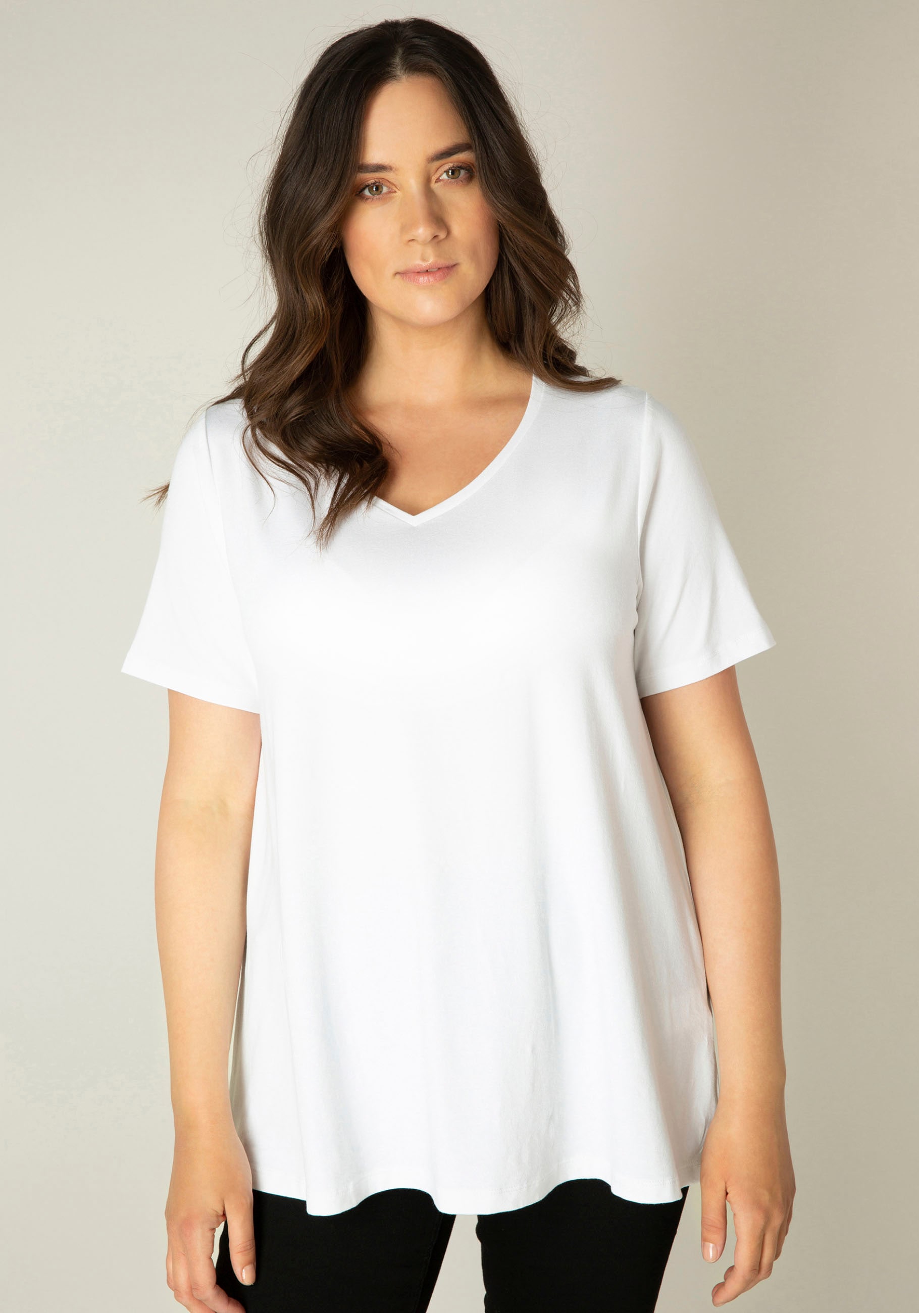 Base Level Curvy T-Shirt »Alba« von Base Level Curvy