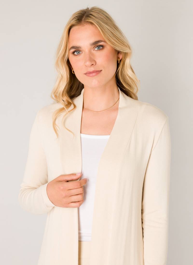 Base Level Strickjacke »Yayla«, In elastischem Feinstrick von Base Level