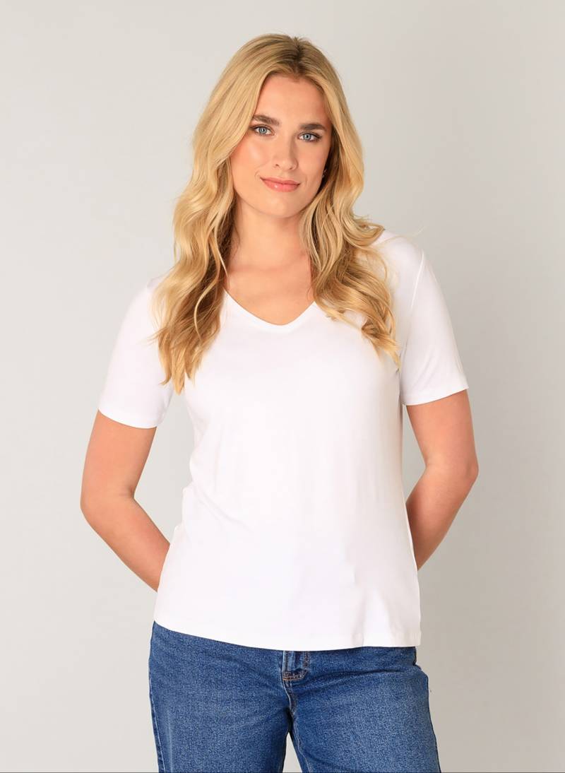 Base Level T-Shirt »Yanic«, mit V-Ausschnitt von Base Level