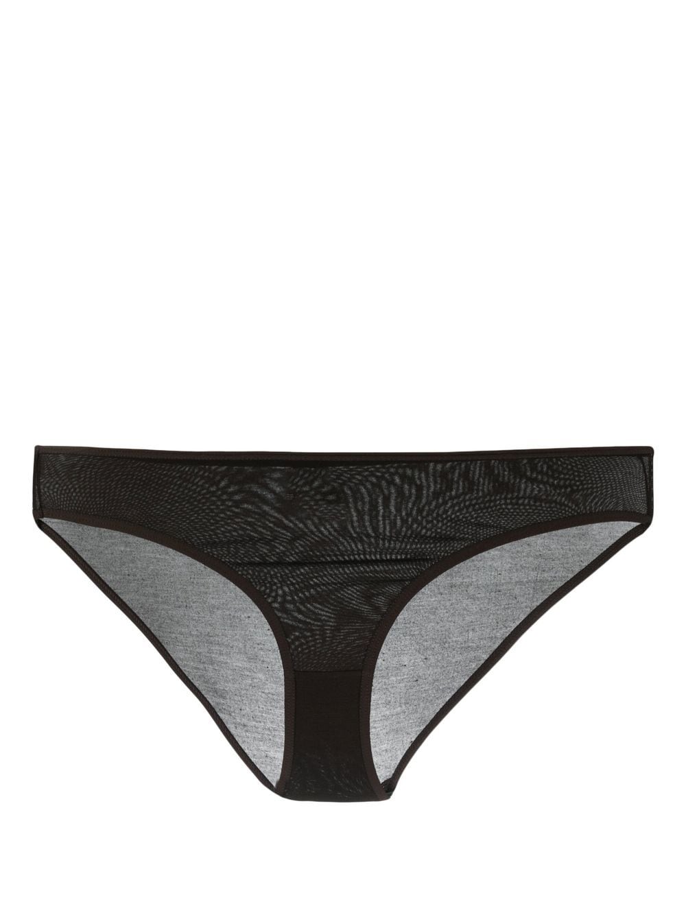 Baserange bamboo-blend briefs - Brown von Baserange