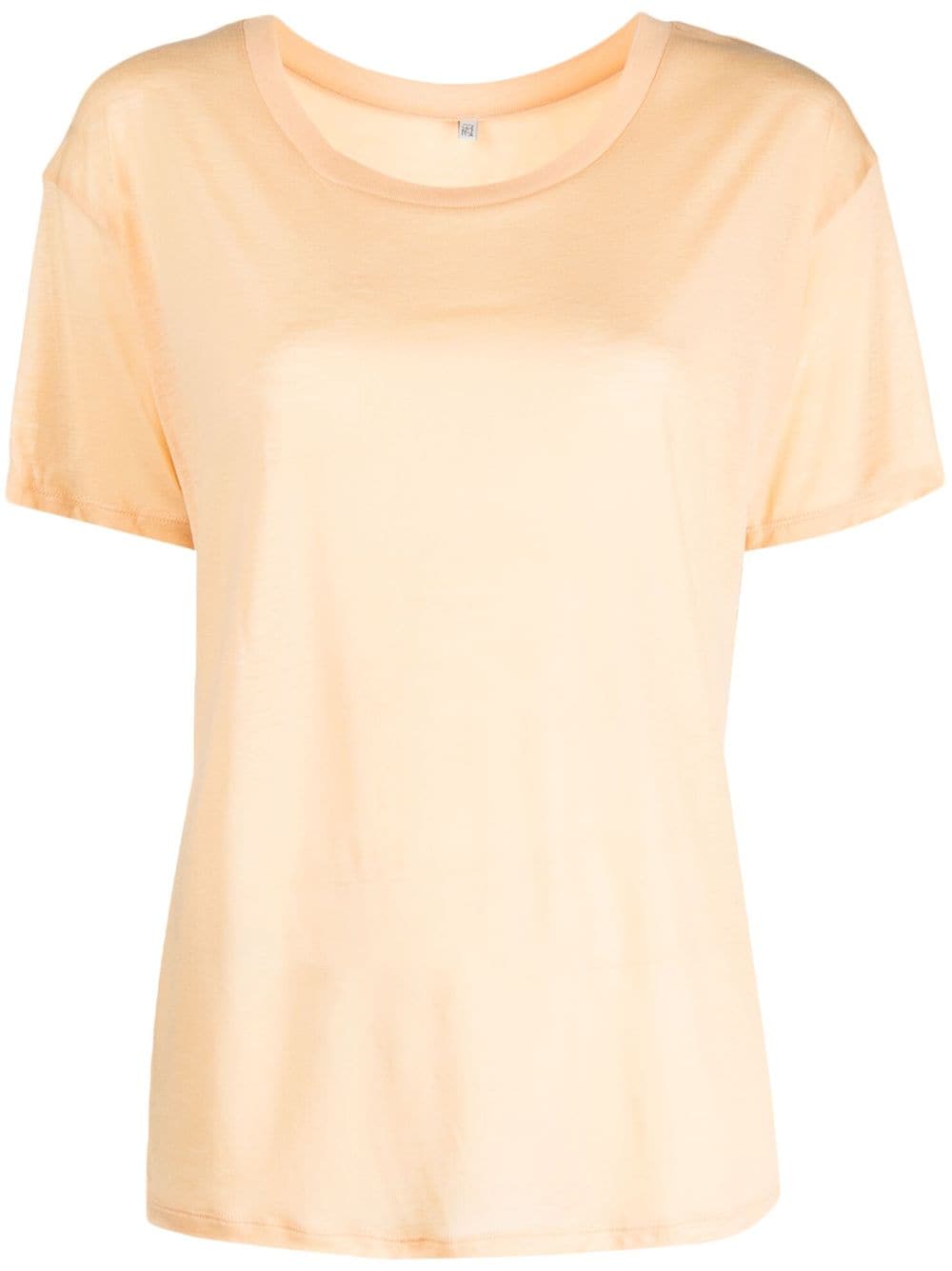 Baserange plain lyocell T-shirt - Yellow von Baserange