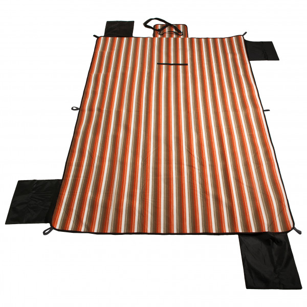 Basic Nature - Picknickdecke Outdoor - Picknickdecke Gr 200 x 150 cm rot/weiß Basic Nature - Picknickdecke Outdoor - Picknickdecke Gr 200 x 150 cm rot/weiß von Basic Nature