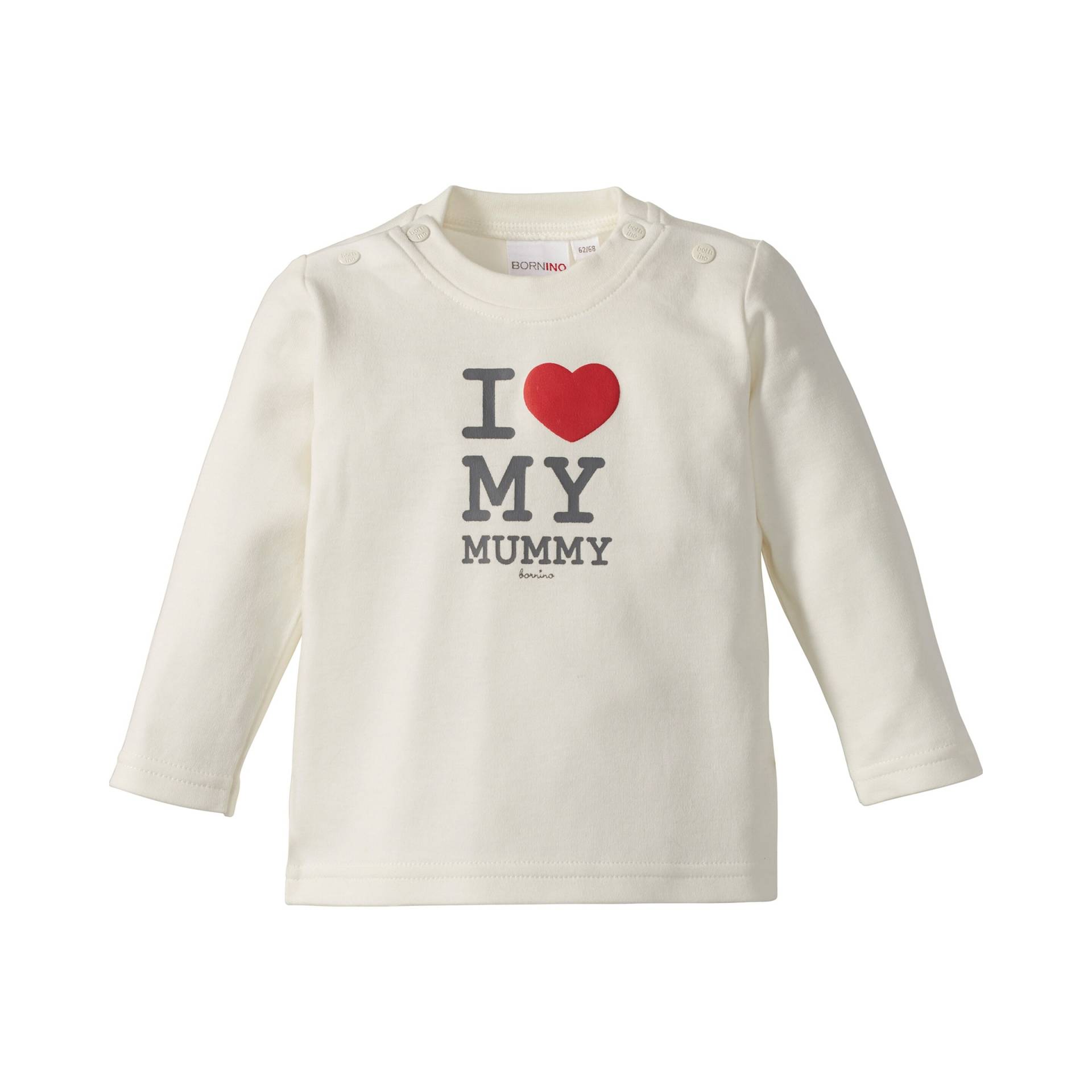 Shirt langarm Love von Bornino