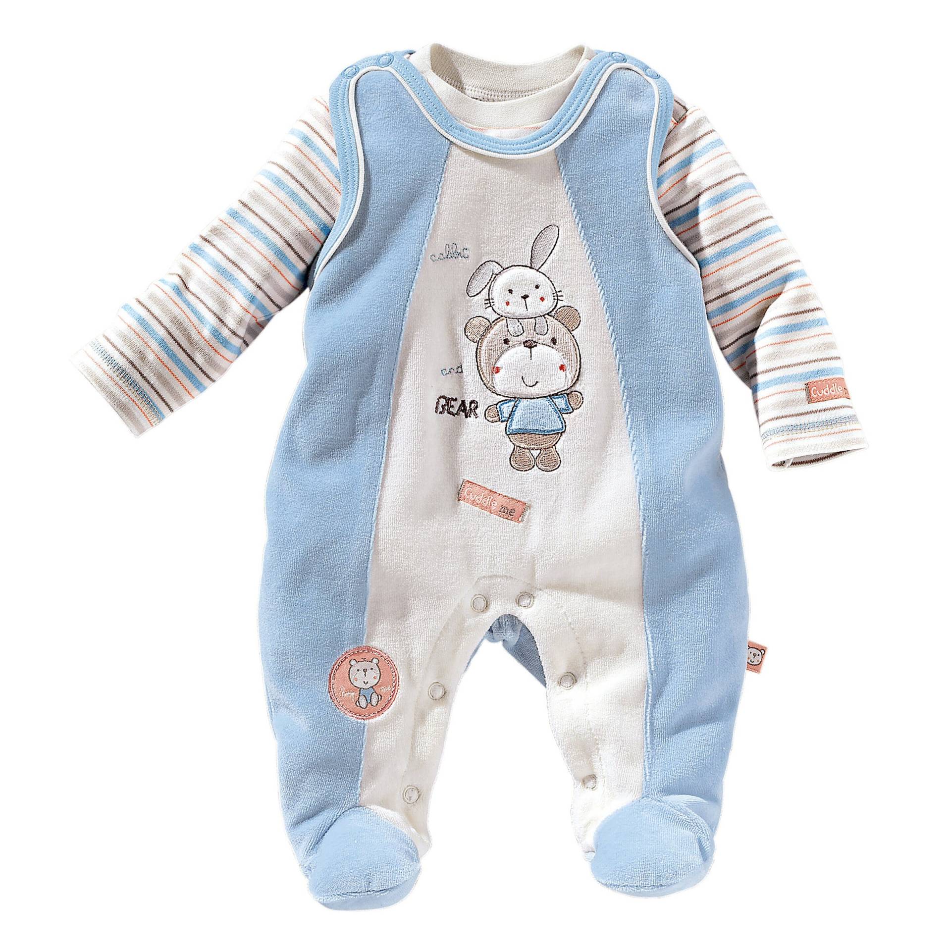 Strampler-Set Nicki Bär und Hase Strampler-Set Nicki Bär und Hase von Bornino