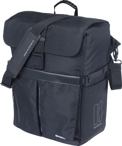 Basil Move Fahrrad Schultertasche MIK Hooks, 15L, schwarz von Basil
