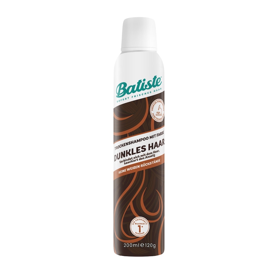 Batiste Batiste Dark - für dunkelbraunes Haar trockenshampoo 200.0 ml Batiste Batiste Dark - für dunkelbraunes Haar trockenshampoo 200.0 ml von Batiste