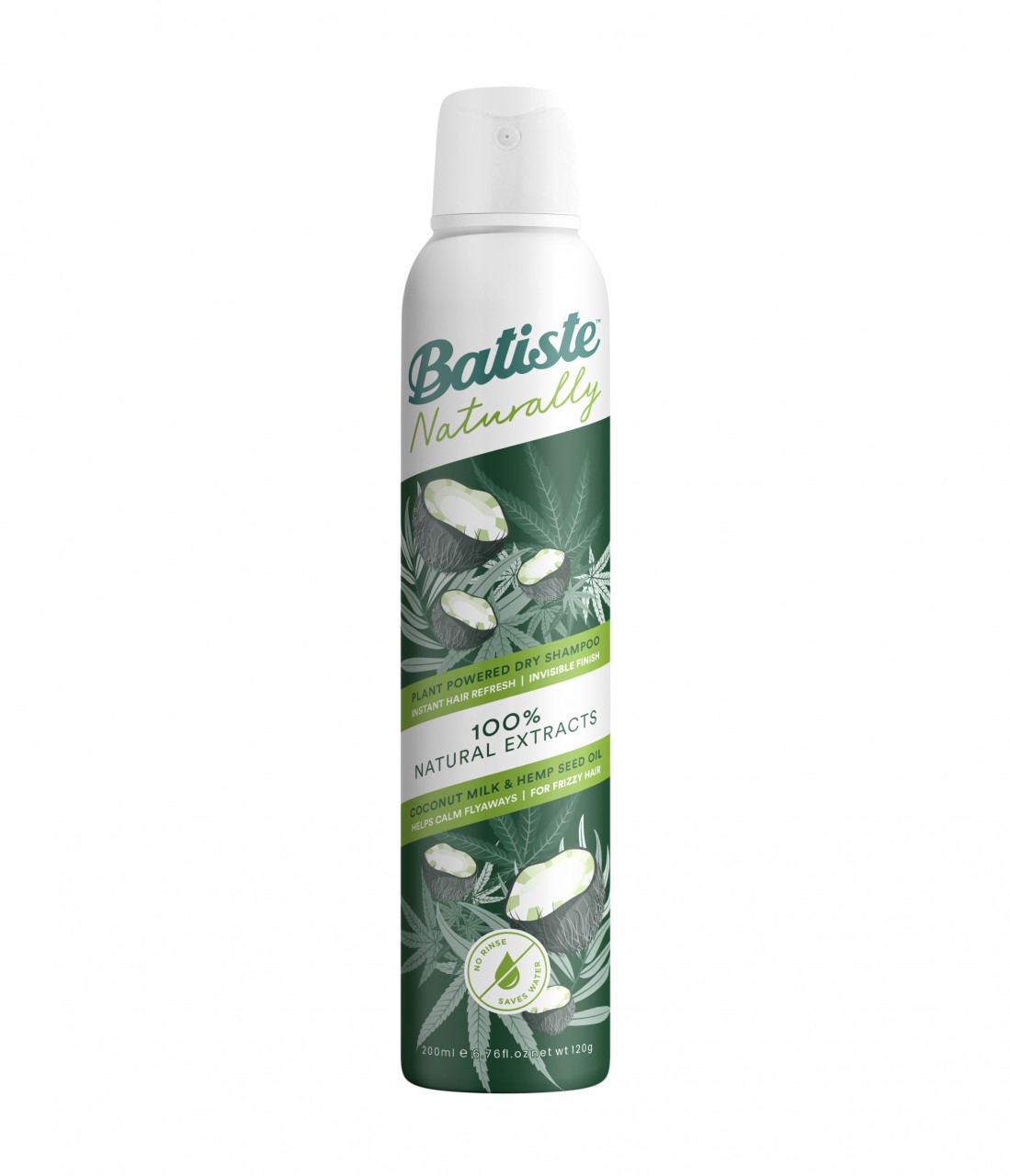 Batiste - Naturally Coconut&hemp Seed Oil Trockenshampoo von Batiste