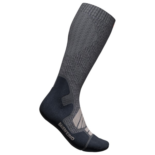 Bauerfeind Sports - Outdoor Merino Compression Socks - Kompressionssocken Gr 38-41 - S: 32-36 cm grau von Bauerfeind Sports