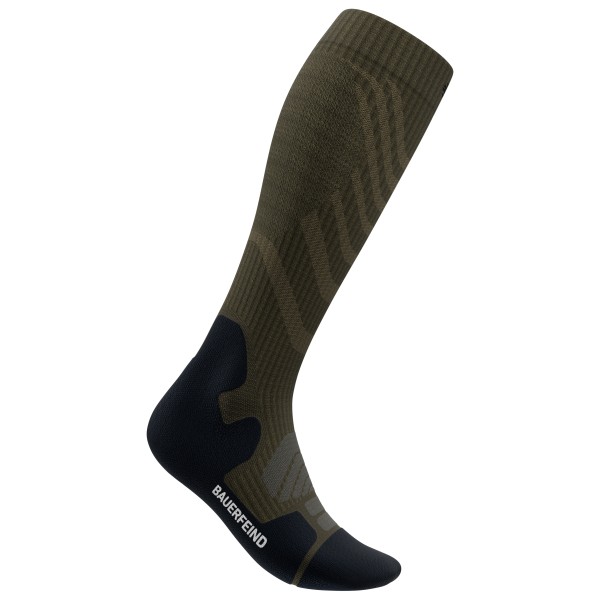 Bauerfeind Sports - Outdoor Merino Compression Socks - Kompressionssocken Gr 46-49 - L: 41-46 cm oliv Bauerfeind Sports - Outdoor Merino Compression Socks - Kompressionssocken Gr 46-49 - L: 41-46 cm oliv von Bauerfeind Sports
