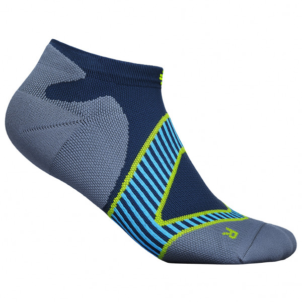Bauerfeind Sports - Run Performance Low Cut Socks - Laufsocken Gr 38-40;41-43;44-46 blau;grau/blau;schwarz von Bauerfeind Sports