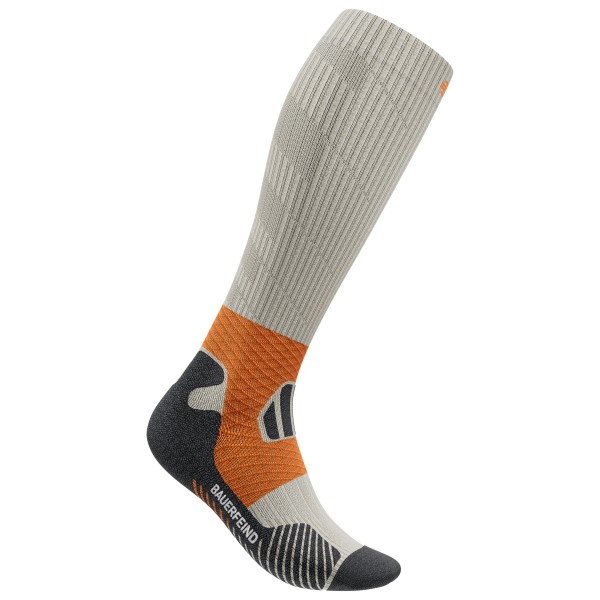 Bauerfeind Sports - Trail Run Compression Socks - Laufsocken Gr 46-49 - S: 31-36 cm grau von Bauerfeind Sports