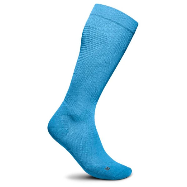 Bauerfeind Sports - Women's Run Ultralight Compression Socks - Kompressionssocken Gr 35-37 - S: 31-36 cm blau von Bauerfeind Sports