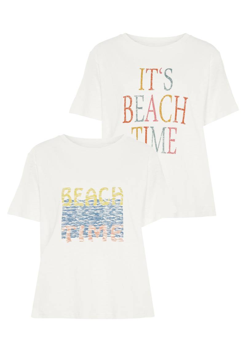 Beachtime T-Shirt, (Packung, 2 tlg.) von Beachtime