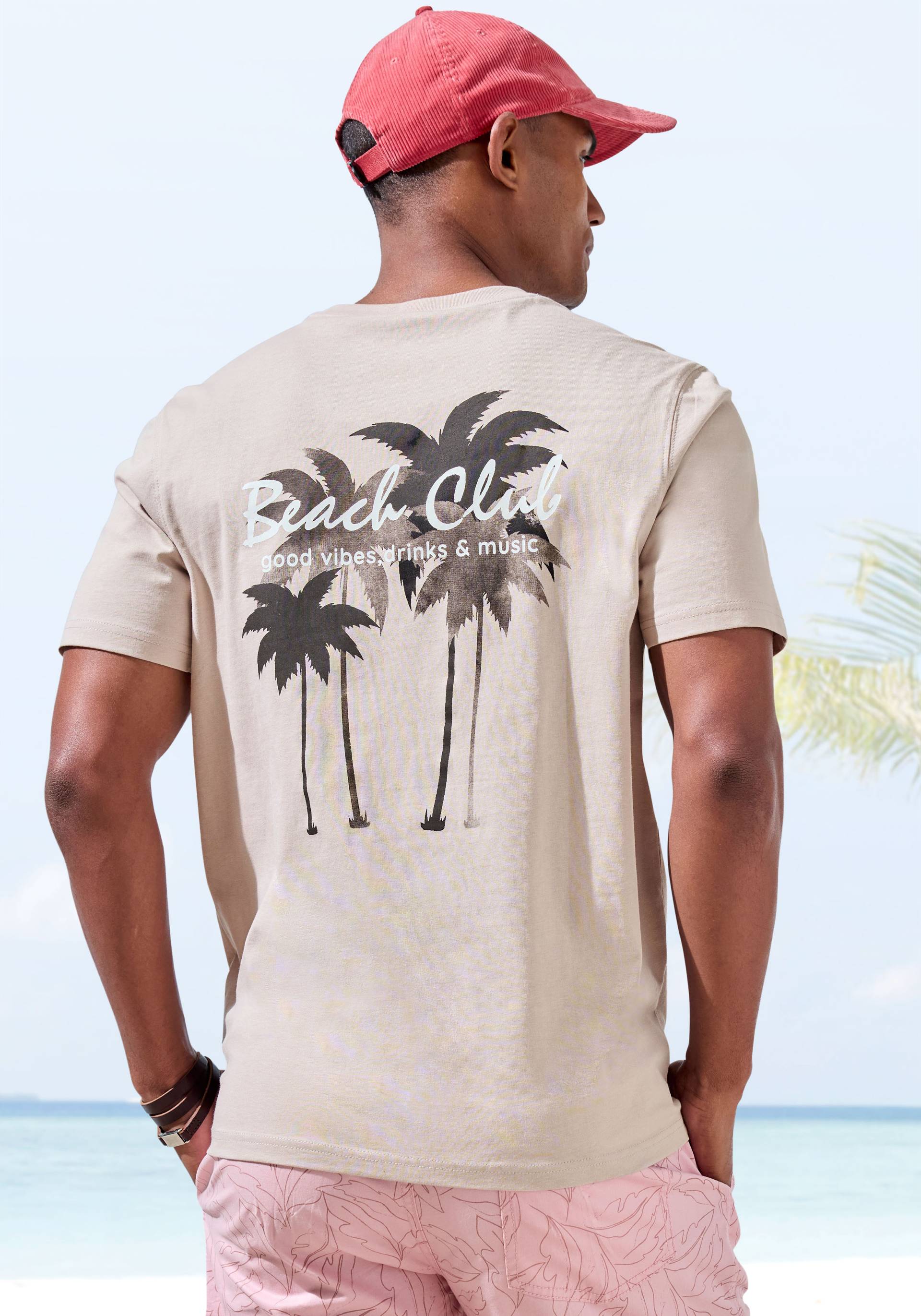 Beachtime T-Shirt »mit Print vorn und hinten«, Regular-Fit, mit Print vorn und hinten Beachtime T-Shirt »mit Print vorn und hinten«, Regular-Fit, mit Print vorn und hinten von Beachtime