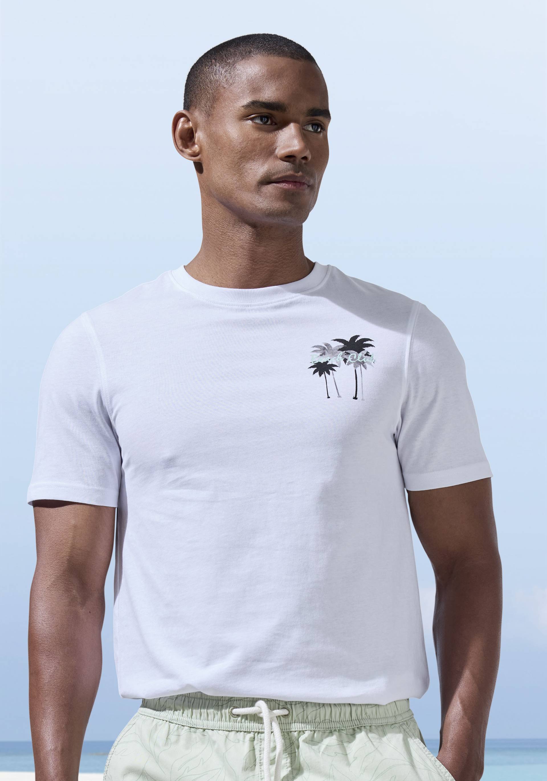 Beachtime T-Shirt »mit Print vorn und hinten«, Regular-Fit, mit Print vorn und hinten Beachtime T-Shirt »mit Print vorn und hinten«, Regular-Fit, mit Print vorn und hinten von Beachtime